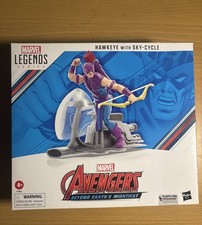 Marvel Legends Avengers Beyond Earth's Mightiest Hawkeye and Sky-Cycle