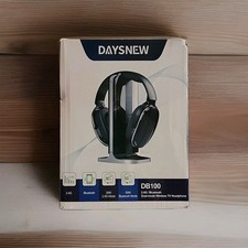 Wireless Headphones for TV Watching with Charging Dock  RF Transmitter, over Ea