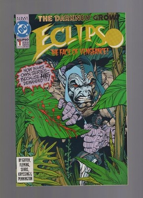 Eclipso Face of Vengeance #1-4 - DC Comics 1992 - High Grade Minus Average