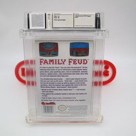 NES Nintendo FAMILY FEUD - T.V. GAME SHOW - WATA GRADED 9.2 B+! NEW & Sealed!
