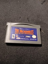 The Incredibles Rise of the Underminer GBA Game Boy Advance Tested Authentic