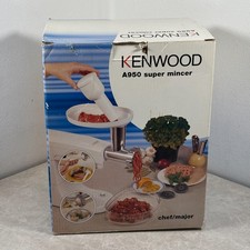 Image of kenwood chef A950 Super Mincer boxed opened never used mixer attachment good
