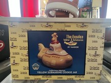 Vandor The Beatles Żółty okręt podwodny Ceramiczny słoik na ciasteczka z pokrywką i pudełkiem W idealnym stanie 