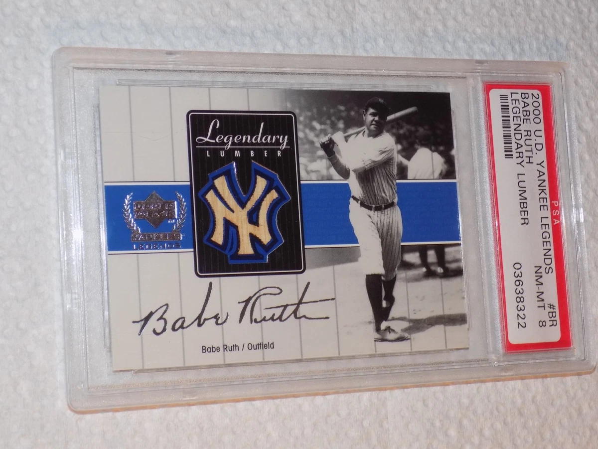 2000 UD YANKEES LEGENDS メモラビリア3枚組 2000 Upper Deck Yankee Legends - Babe Ruth #BR-LL for sale | eBay