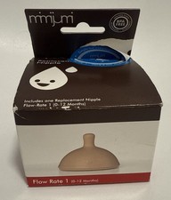 Mimijumi Replacement Nipple Flow Rate 1 0-12 Months