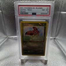 PSA 8 2001 Pokemon Southern Islands Ledyba #7 Promo Holo English (56604487) on eBay