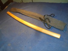 R65 Japanese sword wakizashi in shirosaya mountings 