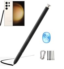 Samsung Galaxy S23 Ultra S Pen Bluetooth Replacement Touch Stylus Nibs Cream