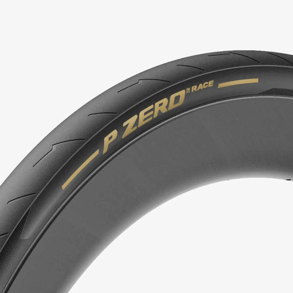 COPERTONE PIRELLI P ZERO RACE IT 700X28 ORO TECHBELT TLR PER BICI DA CORSA foto 2