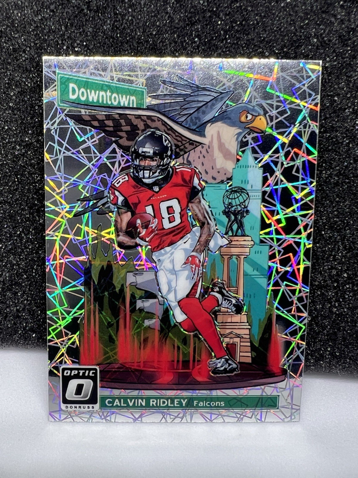 Calvin Ridley Panini Donruss Optic Downtown #DT19 Base