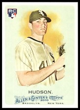 2010 Topps Allen & Ginter #41 Daniel Hudson RC Chicago White Sox NM+