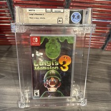 Luigi's Mansion 3 Nintendo Switch, New Sealed GRADED WATA 9.8/A 
