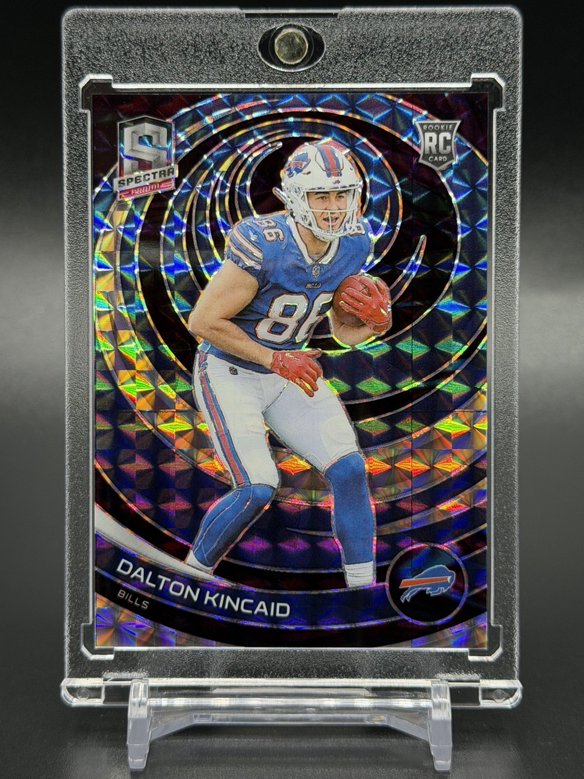 2023 Panini Spectra - Rookies Dalton Kincaid #131 Interstellar Prizm /60 (RC)