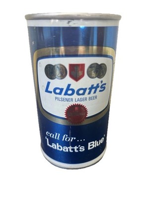Labatts Vtg Steel Pull Tab BO Empty Beer Can Toronto London Ontario