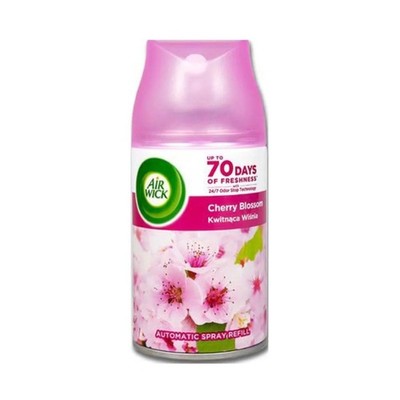 3x Air Wick Room Spray Odor Eliminator Cherry Blossom Fresh New Day 250ml