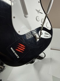 PlayStation 4 PS4 Rock Band 4 Wireless Black Guitar Stratocaster TESTED!