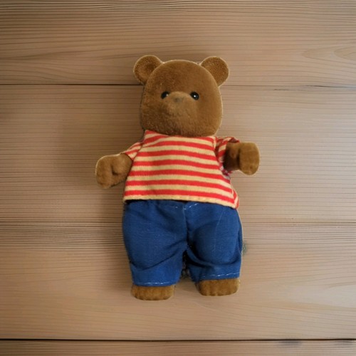 Sylvanian Families Ours Timbertop - Tomy 1985, Vintage, Ivy Brown Bear