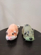 TWO ZHUZHU PET HAMSTERS (WORKING)