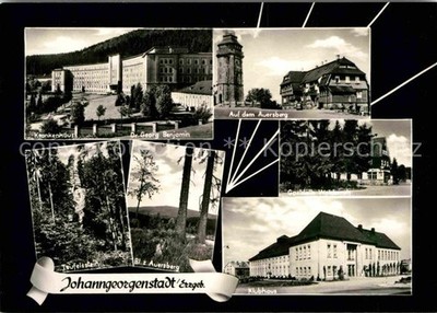Johanngeorgenstadt Teufelsstein Klubhaus Krankenhaus Dr. Georg Benjamin 