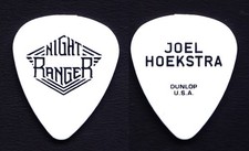 Night Ranger Joel Hoekstra Signature White Guitar Pick - 2009 Tour
