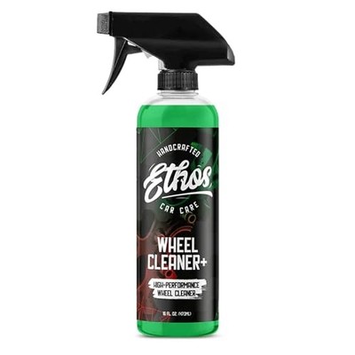 Ethos Wheel Cleaner Spray - Iron Remover Car Detailing - Rim Cleaner 16-oz