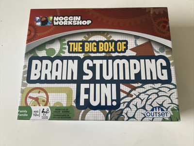 The Box of Brain Stumping Fun Game Workshop Outset Media New & Sealed