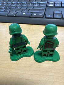 LEGO Green Army Man Minifigure Medic toy002 7595 Toy Story CMF Lot Rare Retired