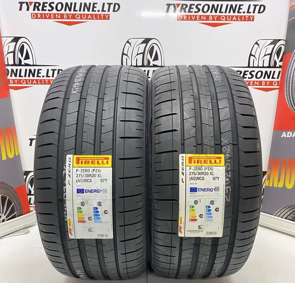 2 X 275 30 20 PIRELLI (AO) NCS 275/30R20 (PZ4) 97Y XL BRAND NEW