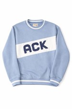 Maglione girocollo Ellsworth Ivey Nantucket blu chiaro, taglia small vendita al dettaglio $150