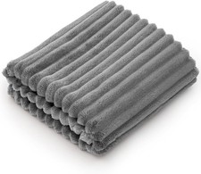 BEDELITE Baby Blankets for Boys Girls 30"x 40" - 3D Ribbed Jacquard Cute Fuzzy F