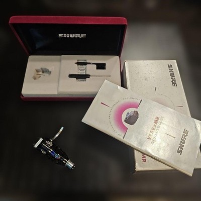 SHURE V15VxMR Cartridge with SME Headshell Tested From Japan