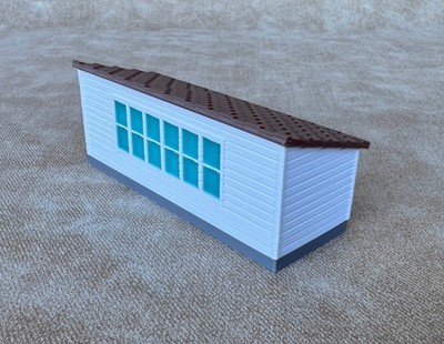 1/64 Scale Large Chicken Barn - Poultry Shed - White Siding - Made in USA