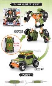 Adventure Tobot K Transforming Convert Car to Robot Action Figure Toy Boy Gift