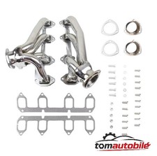 Ford Fe Big Block V8 330 360 390 428 Stainless Steel New Shorty Hugger Headers
