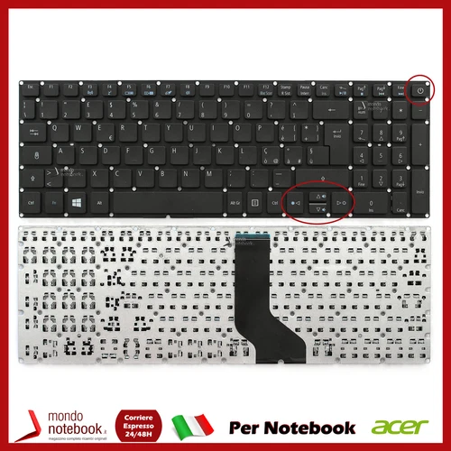 TASTIERA ACER ASPIRE A315-21 A315-21G A315-31 A315-51  A315-31 A315-51
