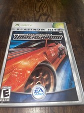 Need for Speed Underground (Microsoft Original OG Xbox, 2003)  W/ Manual Tested