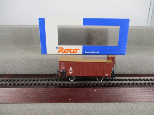 Roco H0 66232 Gedeckter  Güterwagen Braun K.Bay.Sts.B in OVP | Zustand: Gebraucht