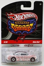 Hot Wheels Shoe Box CHASE Wayne's Garage Series - T0403 NRFP 2009 White 1:64