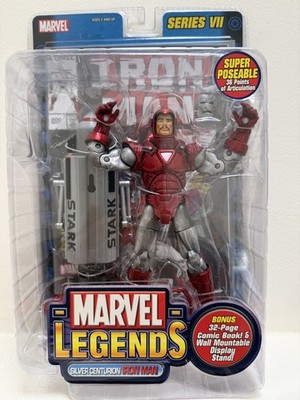 SILVER CENTURION Iron Man Marvel Legends Series VII  Toy Biz Iron Man Comic New