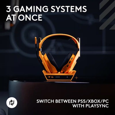 Logitech - Astro A50 X McLaren Edition LIGHTSPEED Wireless Gaming