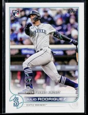 2022 Topps Update Julio Rodriguez - Base Rookie Debut RC #US97 Mariners
