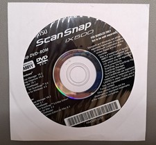 Fujitsu IX500 software scanner CD DVD