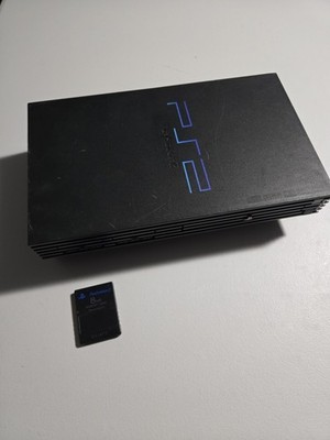 Sony PlayStation 2 PS2 Fat Console & Memory Card Tested Working