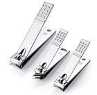 Stainless Steel Nail Clippers Set Heavy Duty Toe & Finger Trimmer Manicure Kit