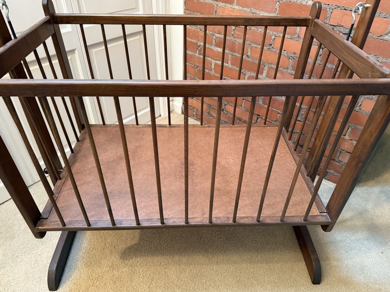 Vintage Handmade Cradle