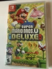 New Super Mario Bros. U Deluxe (Nintendo Switch, 2019) Tested And Working
