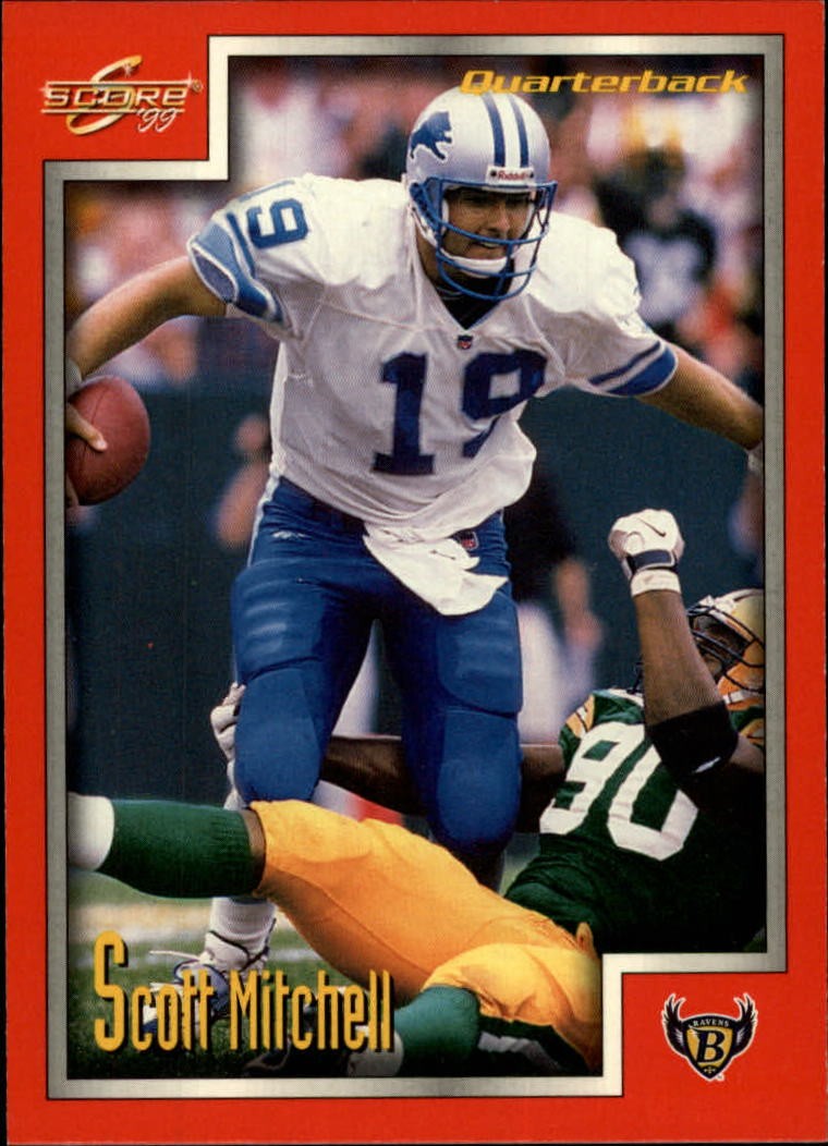 1999 Score #139 Scott Mitchell - FB