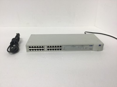 3Com Super Stack II PS Hub 40 24 Ports Ethernet Hub Switch 1640-610-000-7, WORKS
