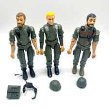 1982 G I Joe Figures-BREAKER  HAWK & CLUTCH - w  accessories- new O rings- read