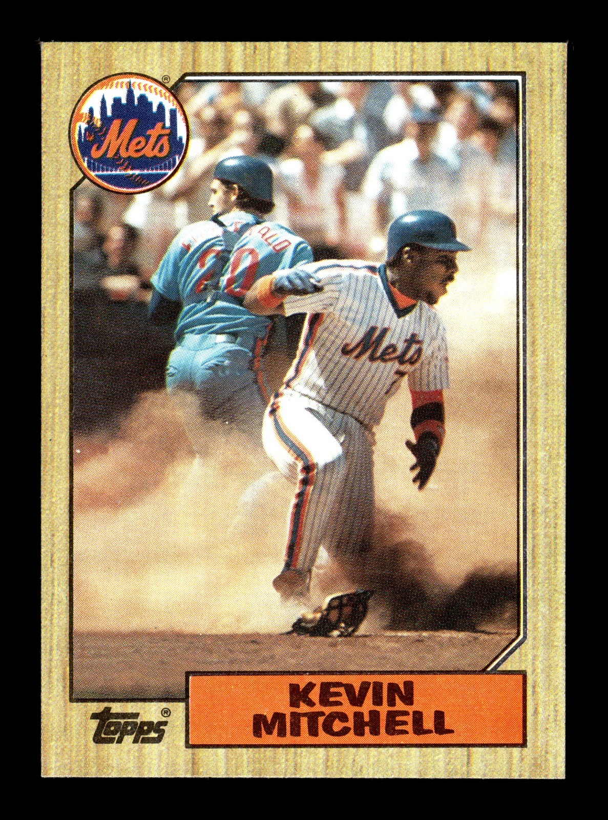 KEVIN MITCHELL ⚾ 1987 Topps #653 New York Mets Rookie (RC)